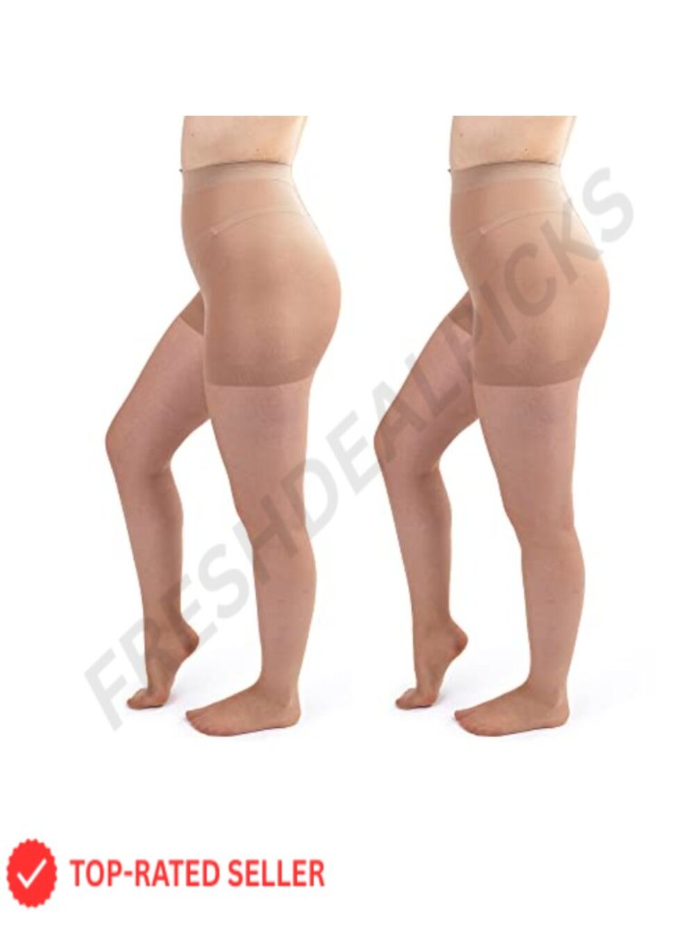 Control Top Sheer Pantyhose 12D Run-Resistant